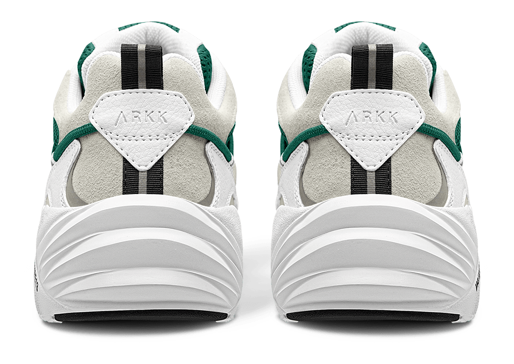 ARKK Collection Tuzon Suede W13 | White Evergreen | Women Tuzon